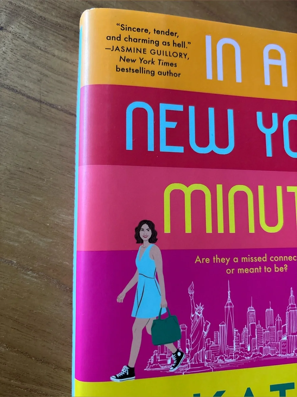 In a New York Minute by Kate Spencer Hardcover Book - Fiction, Novel, Romance